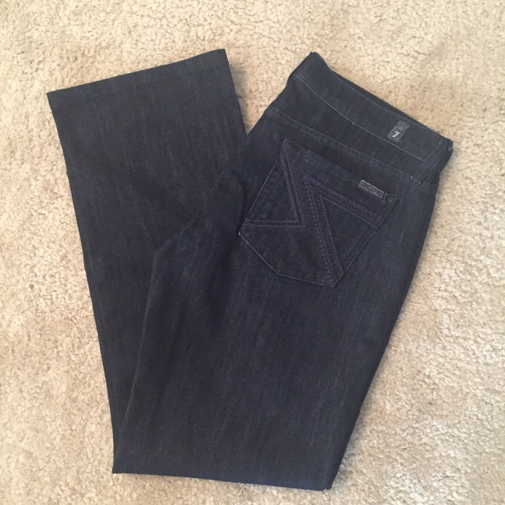 NWOT 7 For All Mankind Bootcut Jeans Y2K